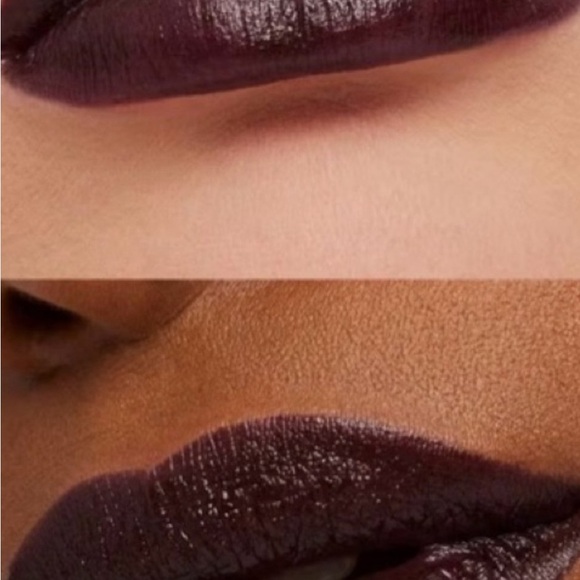 M·A·C Sleek Satin Lipstick in CYBER (blackened purple) - Picture 3 of 4